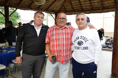 Rubén Castillo, Carlos Almaraz y Víctor García (EL SIGLO DE TORREÓN/ENRIQUE CASTRUITA)