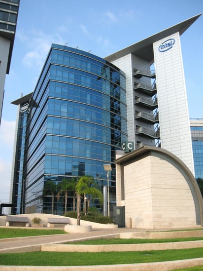 Edificio Intel en Petah Tikva. Imagen: Wikimedia
