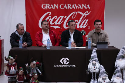 Presentación de la Gran Caravana Coca-Cola en La Laguna. (FOTOS: VAYRON INFANTE)