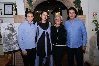 Fer Vargas, Madaydevi Madero, Renata Chapa y Carlos Madero (EL SIGLO DE TORREÓN/ENRIQUE CASTRUITA)