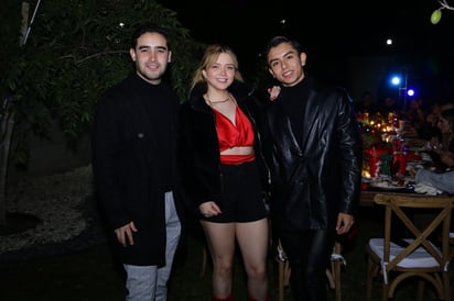 Alexandro Mora, Ana Paula de León y Ulises García (EL SIGLO DE TORREÓN/ENRIQUE CASTRUITA)
