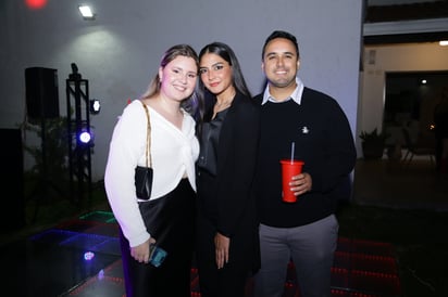 Ana Cris Tohme, Mariana Jaramillo y Nessim Nahle (EL SIGLO DE TORREÓN/ENRIQUE CASTRUITA)