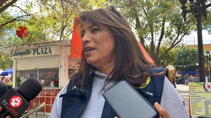 Isabel Macías Sifuentes, titular de Protección Civil en Lerdo. (EL SIGLO DE TORREÓN)