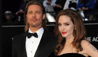Brad Pitt y Angelina Jolie. ARCHIVO