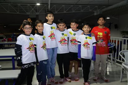 Cristian, Diego, Daniel, Giovani, Luis David, Santi y Airam (EL SIGLO DE TORREÓN/ENRIQUE CASTRUITA)