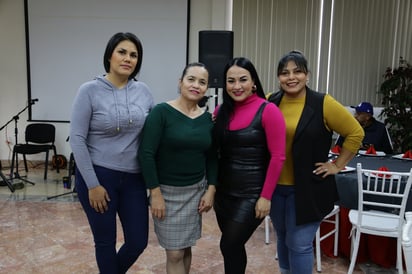 Flor Huerta, Bethsabe Guerrero, Cindy Arellano y Denisse Ávalos (EL SIGLO DE TORREÓN/ENRIQUE CASTRUITA)