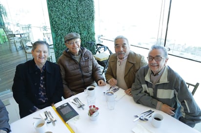 Jaime Cervantes, Enrique Macías, Ricardo Tea y Jesús Moreno (EL SIGLO DE TORREÓN/ENRIQUE CASTRUITA)