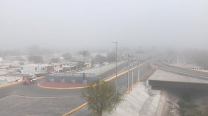Neblina en La Laguna. (FOTOGRAFÍAS: FERNANDO COMPEÁN)
