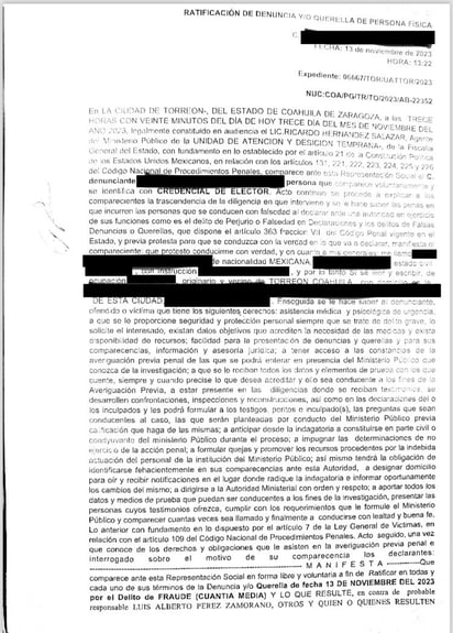 Hay cinco carpetas de investigación en contra de la financiera ubicada en Torreón. (CORTESÍA)