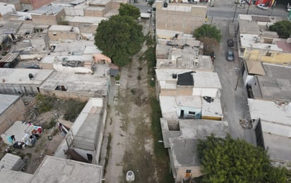 Vista área del sector atendido. (DIANA GONZÁLEZ)