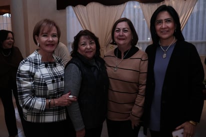 Rosina Martínez, Panchita Velázquez, Angelita Madero y Tere Terán (EL SIGLO DE TORREÓN / VAYRON INFANTE)