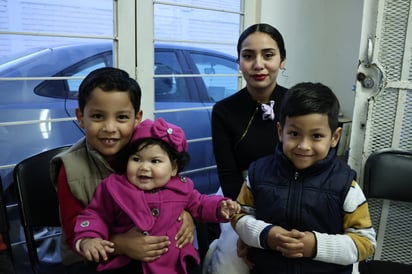 César Ramírez, Eliana Elizabeth, Pao y Caleb Ramírez (EL SIGLO DE TORREÓN / VAYRON INFANTE)