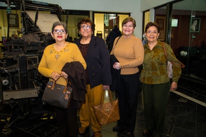 Georgina Torres, Pilar Samperio, Coco Díaz y Martha Pérez (EL SIGLO DE TORREÓN / ENRIQUE CASTRUITA)