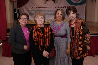 Mariela Rocha, Blanca Martínez, Magda Aurelia y Elisa Abraham (EL SIGLO DE TORREÓN / VAYRON INFANTE)