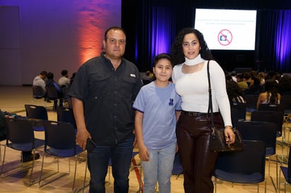 Rodrigo Gómez, Emiliano Gómez y Zayra Hernández (EL SIGLO DE TORREÓN / ENRIQUE CASTRUITA)