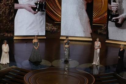 Jennifer Lawrence en los Oscar. EFE. 