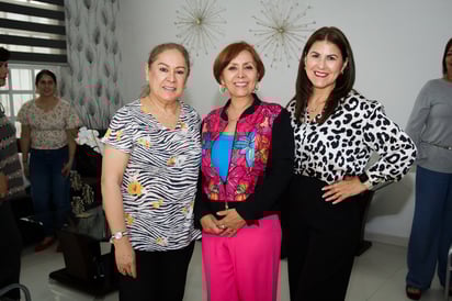 Pita Robles, Paty Flores y Graciela Alonso (EL SIGLO DE TORREÓN / ENRIQUE CASTRUITA)