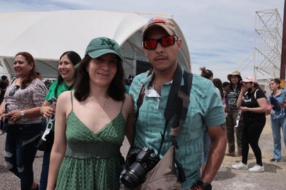 Alejandra Muñoz y Enrique Quezada.