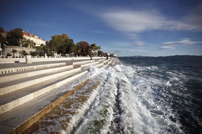 Órgano del Mar en Croacia. Imagen: Archdaily / Tim Ertle