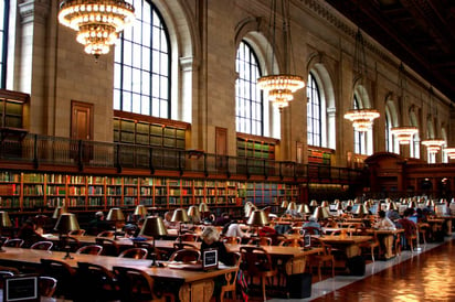 Biblioteca Pública de Nueva York. Foto: iStock