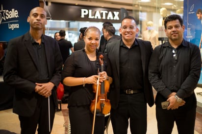 Raúl Delgado Navarro, África Rodríguez Sánchez, Daniel Domínguez Quesada y Yahir Salazar Elydd (EL SIGLO DE TORREÓN / ENRIQUE CASTRUITA)