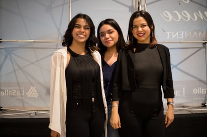 Fernanda Moreno, Paola Cortinas y Sissi López (EL SIGLO DE TORREÓN / ENRIQUE CASTRUITA)