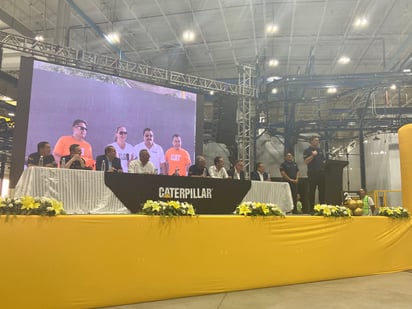 En el evento se contó con la presencia de directivos de Caterpillar a nivel regional e internacional. (FABIOLA P. CANEDO)