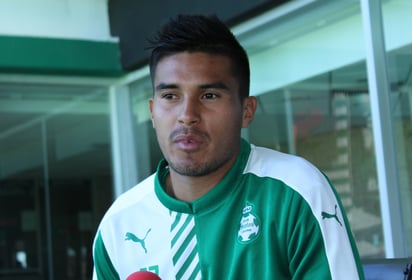 Ulises Dávila en el 2016 con Santos Laguna.