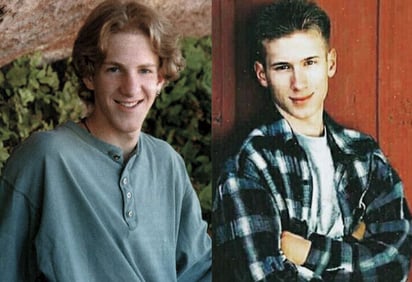 Los asesinos de Columbine, Eric Harris y Dylan Klebold, reflejan el perfil psicológico de Robert, protagonista de Pumped up kicks. Imagen: Archivo