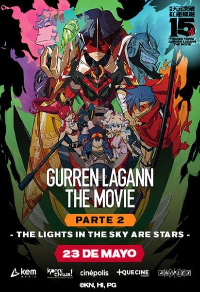 Gurren Lagann: The Lights in the Sky Are Stars, la película