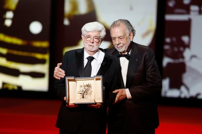 George Lucas y Francis Ford Coppola (Foto: EFE/EPA/SEBASTIEN NOGIER)