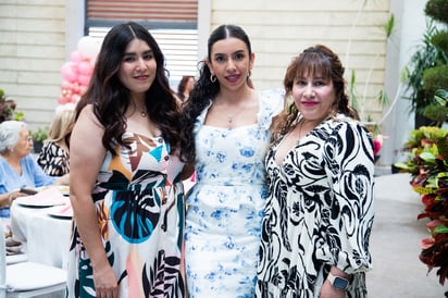 Sandra Aramburo, Paola Aldama y Zuleika Gallegos (EL SIGLO DE TORREÓN / ENRIQUE CASTRUITA)