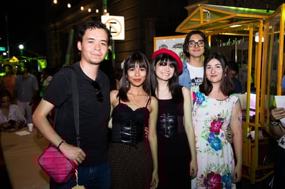Misael Vargas, Fernanda Arroyo, Ana Rosales, Gamaliel Segura y Daniela Pérez (EL SIGLO DE TORREÓN / ENRIQUE CASTRUITA)