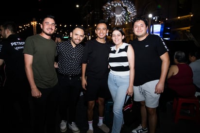 Rubén, César, René, Nadia y Mario (EL SIGLO DE TORREÓN / ENRIQUE CASTRUITA)