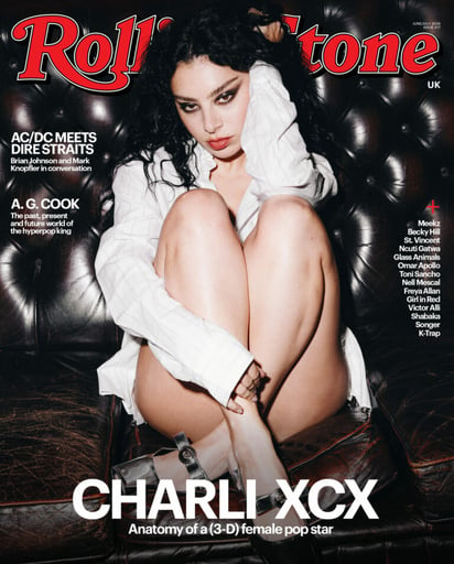 Portada de Rolling Stone UK con Charli XCX. (ROLLING STONE UK)