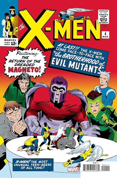 Debut. 'Wanda' incursionó en los cómics en X-Men 4 de 1964.