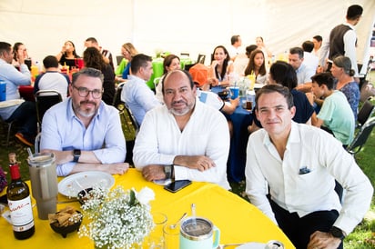 Gustavo Kienzle, David Solis y Gustavo Pineda (EL SIGLO DE TORREÓN / ENRIQUE CASTRUITA)