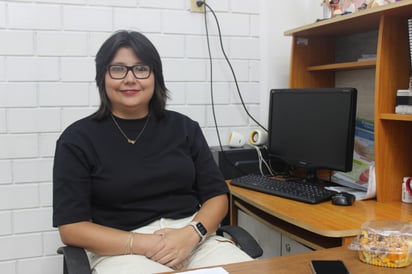 Erika Chávez Herrera, encargada del programa de Aborto Seguro en Torreón. (DANIELA CERVANTES)