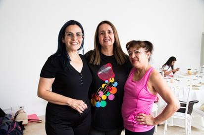 Lovetta Amarani, Lupita Richards y Tere Chavarría (EL SIGLO DE TORREÓN / ENRIQUE CASTRUITA)