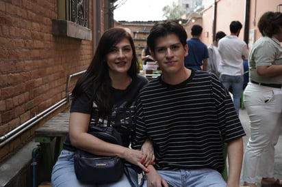 Laura del Río y Adrián Lavín (EL SIGLO DE TORREÓN / GABRIEL ESCOBAR)