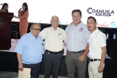 Francisco López, Guillermo Milán, Fernando Amador y Jorge Caballero (EL SIGLO DE TORREÓN / GABRIEL ESCOBAR)