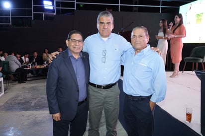 Carlos Rangel, Sergio Castañeda y Gerardo Bejarano (EL SIGLO DE TORREÓN / GABRIEL ESCOBAR)