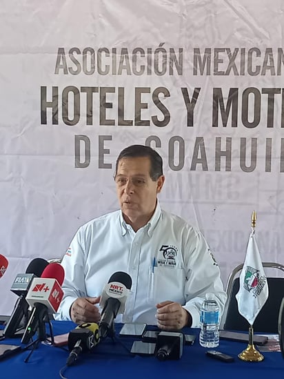 Héctor Horacio Dávila Rodríguez, vicepresidente de la Asociación Mexicana de Hoteles y Moteles de Coahuila A.C.