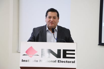 José Luis Vázquez López, vocal Ejecutivo del INE en Coahuila.