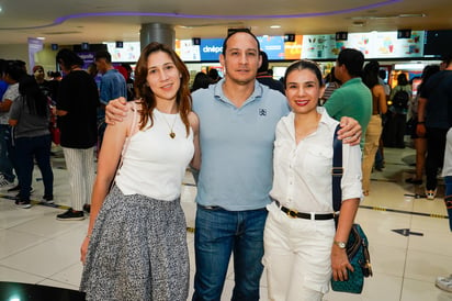 Ana, Eduardo y Zayra (EL SIGLO DE TORREÓN / GABRIEL ESCOBAR)
