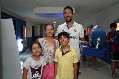 Aurora, Alejandro, Bárbara y Santiago (EL SIGLO DE TORREÓN / RAMÓN SOTOMAYOR)