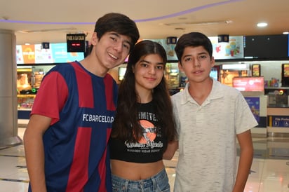 Marcelo, Natalia y Mateo (EL SIGLO DE TORREÓN / RAMÓN SOTOMAYOR)