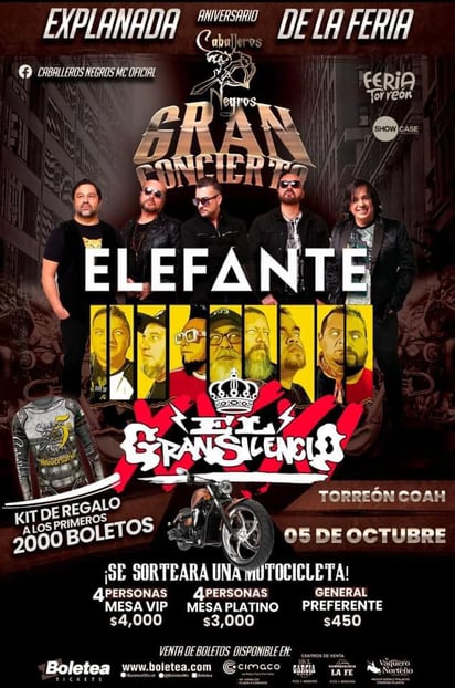El Gran Silencio y Elefante en Torreón.