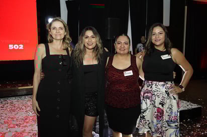 Ana Cecy, Adisdé Salazar, Berenice González y Sandra Castellanos (EL SIGLO DE TORREÓN / GABRIEL ESCOBAR)