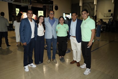 Iovani Velázquez, Pilar Estrada, Luis Susunaga, Cinthia Román, Pedro Nava y Miguel Banda (EL SIGLO DE TORREÓN / ENRIQUE CASTRUITA)